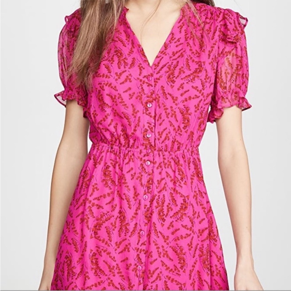 Ba&sh Matcha Floral Print Mini Dress